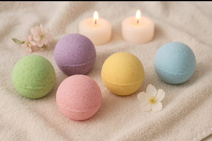 Премиальные бомбочки для ванн VICOLETTE